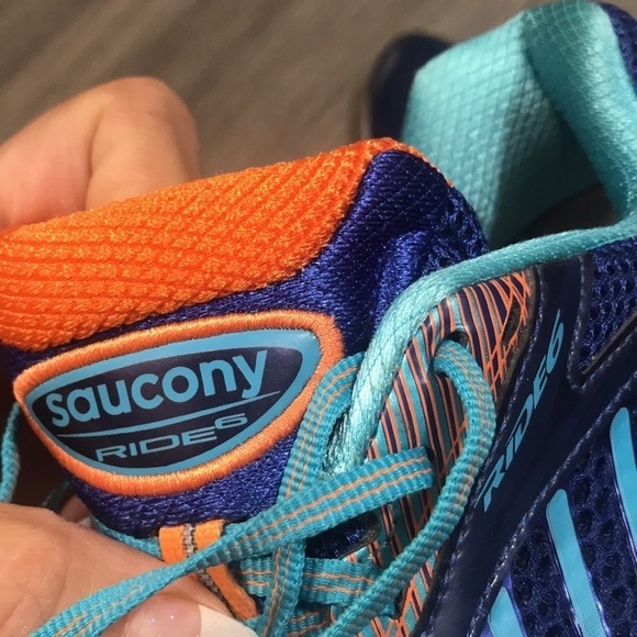 Saucony Sample Ride 6 Runners Sneakers size 8 - Picture 7 of 9